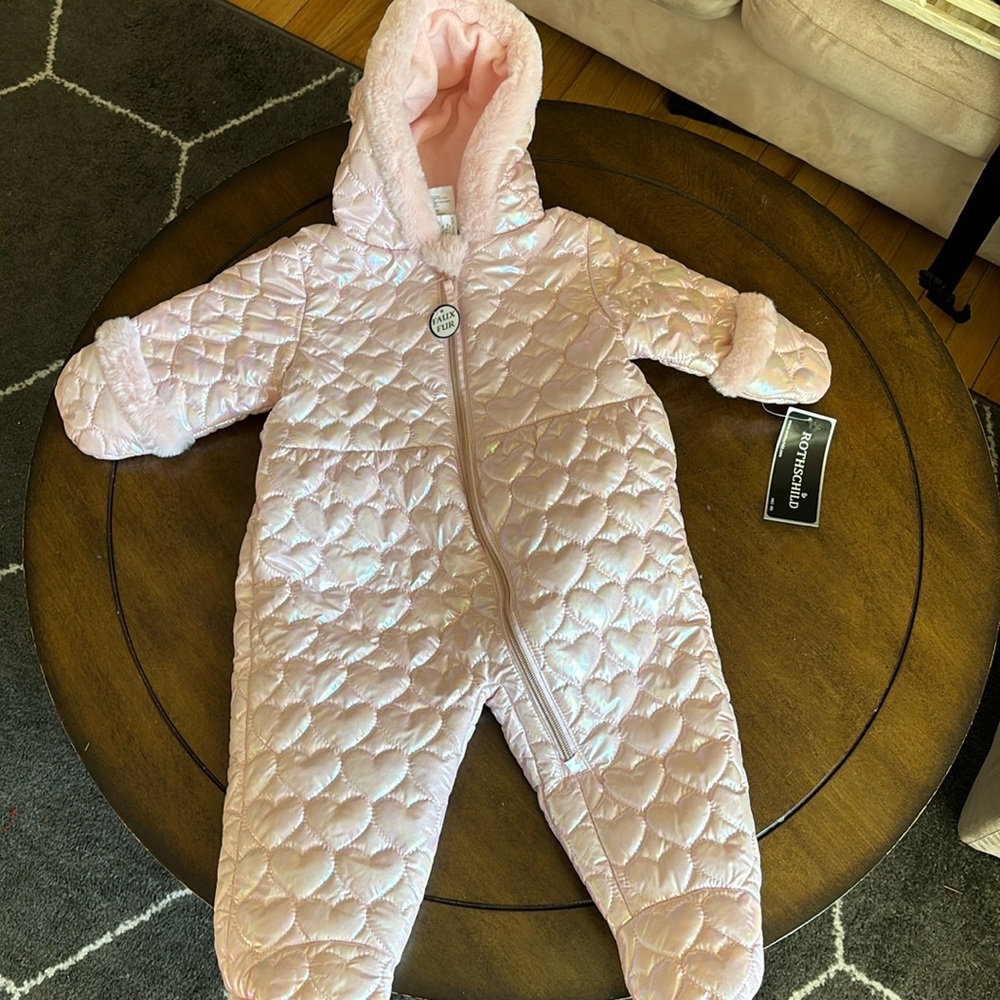 NWT Rothschild Infant Snowsuit - 12 months